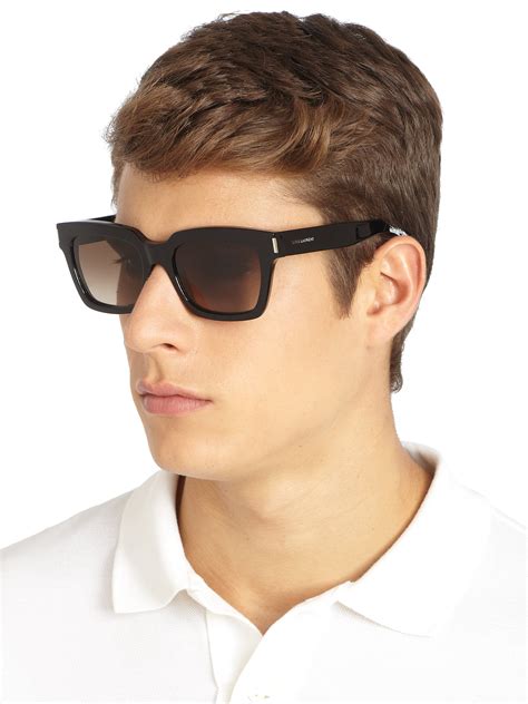 saint laurent eyewear for men.